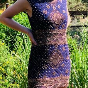 beaded flapper dress